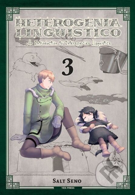 Kniha: Heterogenia Linguistico, Vol. 3 (Abigail Blackman, Salt Seno a Amanda Haley). Yen Press, 2021