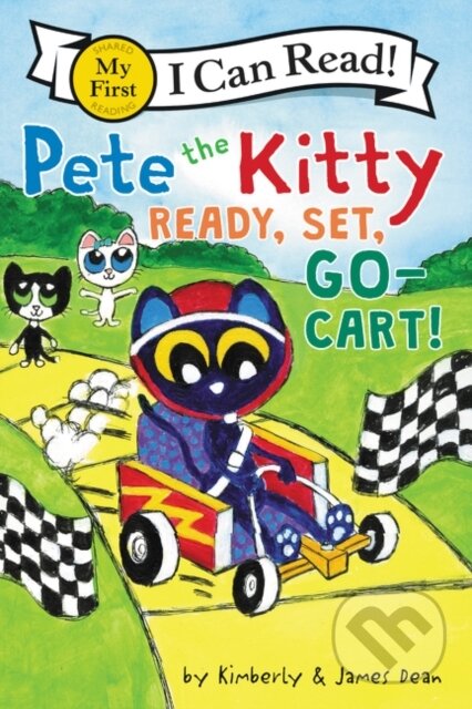 Kniha: Pete the Kitty: Ready, Set, Go-Cart! (James Dean a Kimberly Dean). HarperCollins, 2021