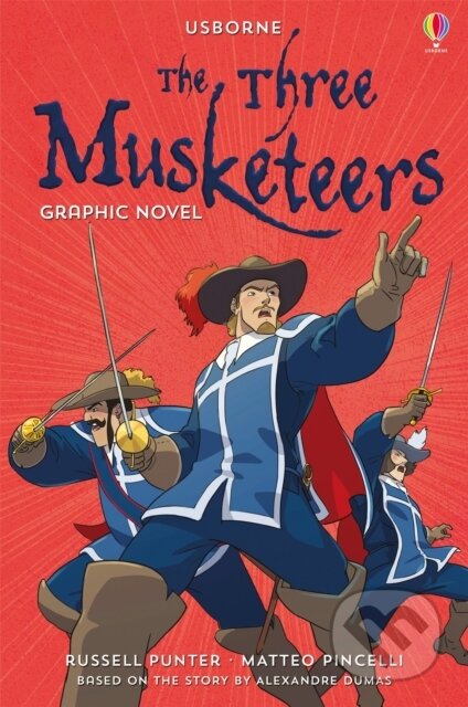 Kniha: Three Musketeers Graphic Novel (Russell Punter). Usborne, 2019
