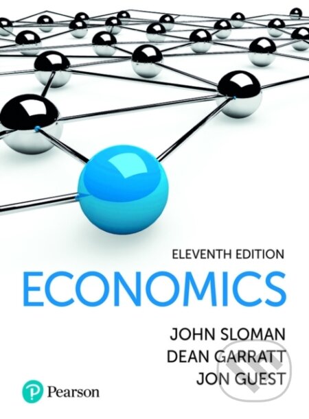Kniha: Economics (Dean Garratt, Jon Guest a John Sloman). Pearson, 2021