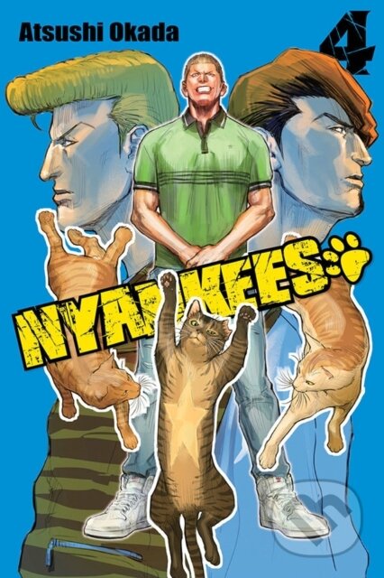 Kniha: Nyankees, Vol. 4 (Atushsi Okada). Yen Press, 2019