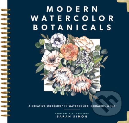 Kniha: Modern Watercolor Botanicals (Sarah Simon). Random House, 2019