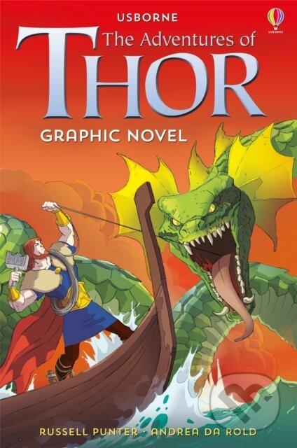 Kniha: Adventures of Thor Graphic Novel (Russell Punter). Usborne, 2019