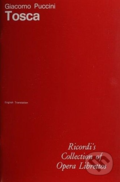 Kniha: TOSCA (Hal Leonard). Hal Leonard, 2017