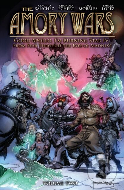 Kniha: The Amory Wars: Good Apollo I'm Burning Star IV Vol. 2 (Chondra Echert a Claudio Sanchez). Boom! Studios, 2018