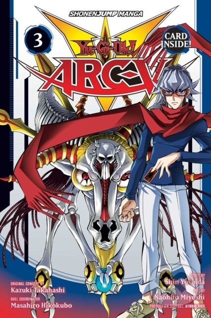 Kniha: Yu-Gi-Oh! Arc-V, Vol. 3 (Kazuki Takahashi, Studio Dice a Shin Yoshida). Viz Media, 2018