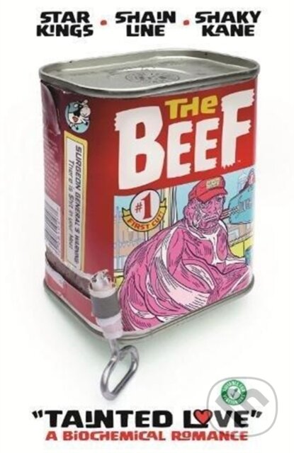 Kniha: The Beef (Richard Starkings a Tyler Shainline). Image Comics, 2018