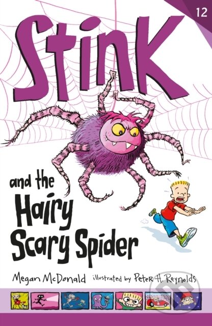 Kniha: Stink and the Hairy Scary Spider (Megan Mcdonald). Walker books, 2021