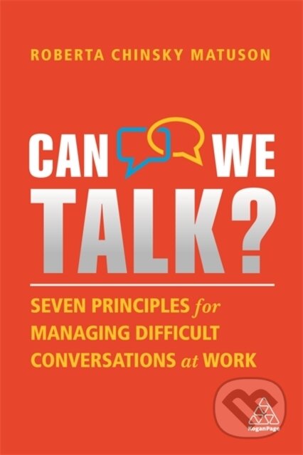 Kniha: Can We Talk? (Roberta Chinsky Matuson). Kogan Page, 2021