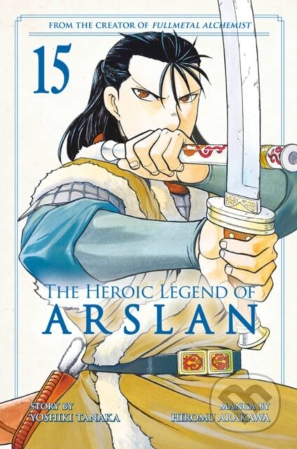 Kniha: The Heroic Legend of Arslan 15 (Yosjiki Tanaka). Kodansha Comics, 2021