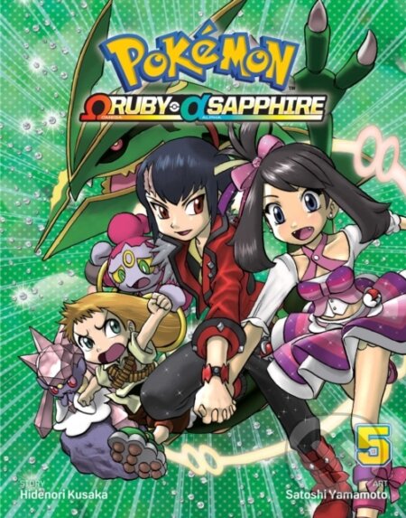 Kniha: Pokemon Omega Ruby & Alpha Sapphire, Vol. 5 (Hidenori Kusaka). , 2017