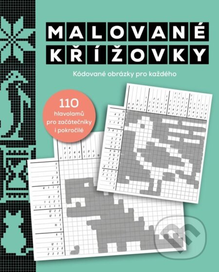 Kniha: Malované křížovky (Bookmedia). Bookmedia, 2026