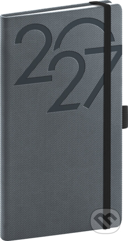 NOTIQUE Vreckový diár Ajax 2027 (čierny) (Notique). Notique, 2026