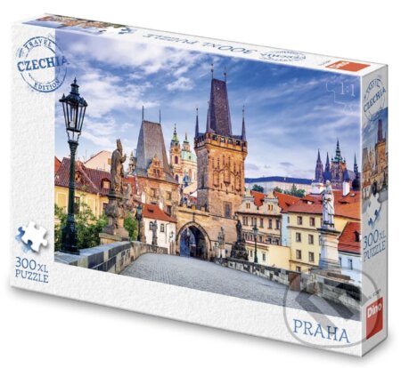 Puzzle: Puzzle Malostranská mostecká věž (Dino). Dino, 2026