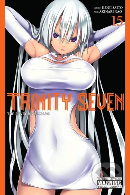 Kniha: Trinity Seven, Vol. 15 (Akinari Nao, Kenji Saito, Christine Dashiell a Anthony Quintessenza). Yen Press, 2018