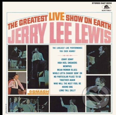 Hudobné CD: Jerry Lee Lewis: Greatest Live Show On Earth (Music on Vinyl). Music on Vinyl, 2025