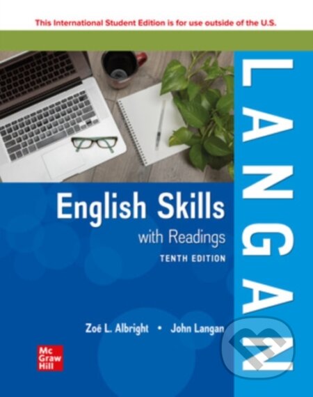 Kniha: ISE English Skills with Readings (John Langan a Zoe Albright). McGraw-Hill, 2020