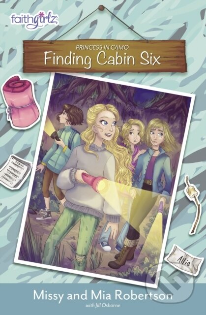 Kniha: Finding Cabin Six (Mia Robertson a Missy Robertson). Zonderkidz, 2018
