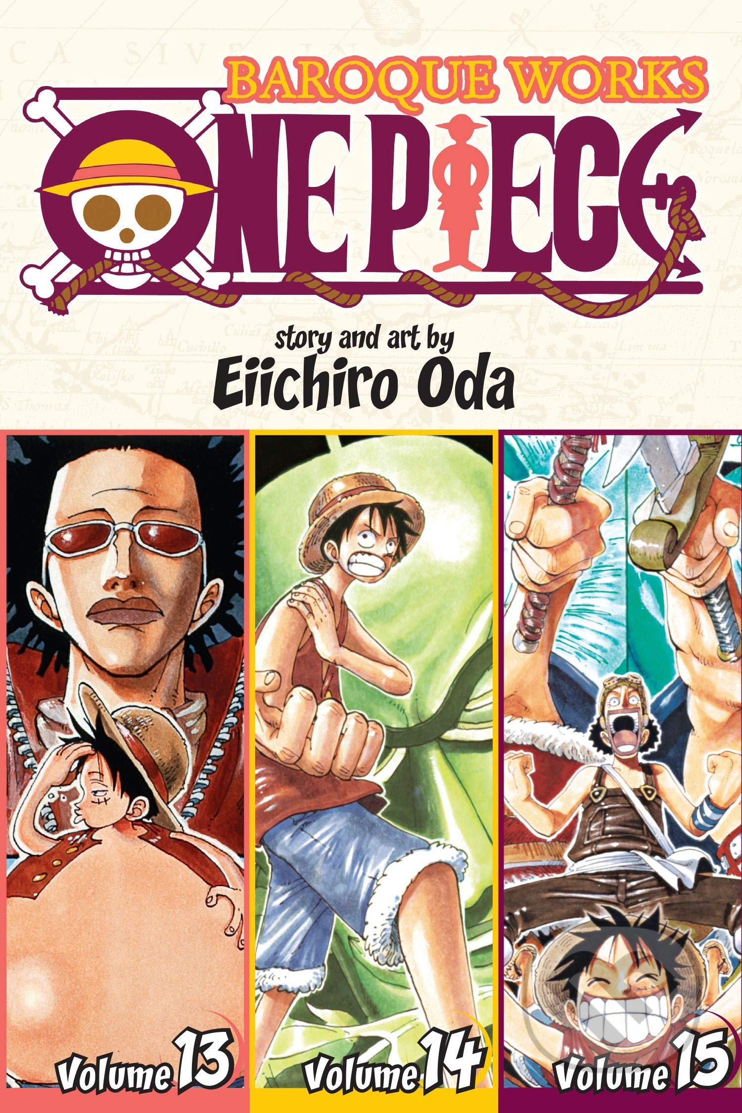 One Piece Volume 13, 14, 15 - Eiichiro Oda, Viz Media, 2013