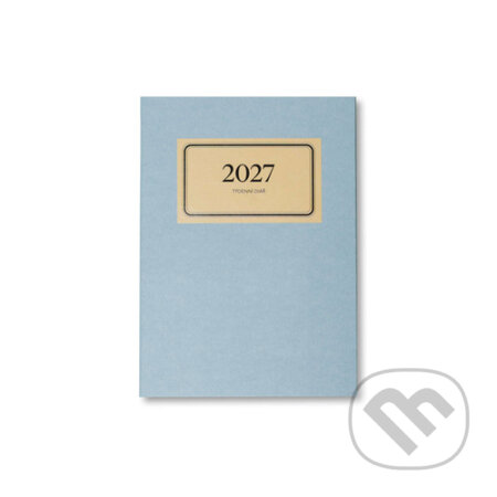 Diář 2027 týdenní RETRO, bílý (BOBO BLOK). BOBO BLOK, 2026
