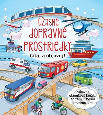 Kniha: Úžasné dopravné prostriedky (Foni book). Foni book, 2026