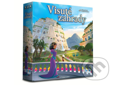 Spoločenská hra: Visuté zahrady (Matthieu Verdier a Grégory Grard). Tlama games, 2026
