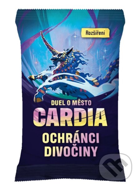 Spoločenská hra: Duel o město Cardia: Ochránci divočiny (rozšírenie) (Faouzi Boughida a Mathieu Rivero). Mindok, 2026