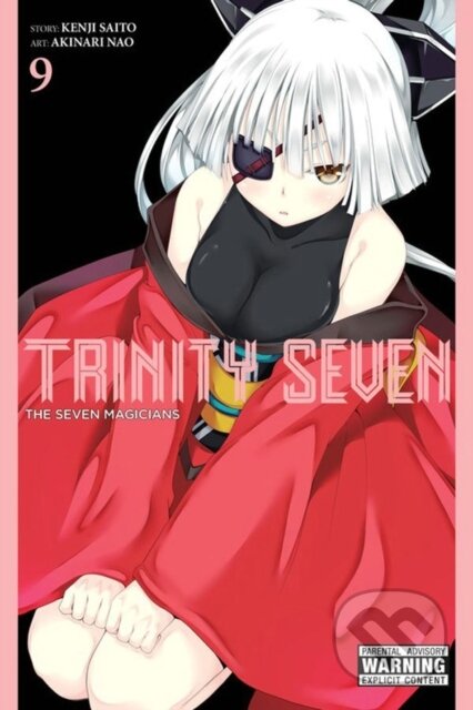 Kniha: Trinity Seven, Vol. 9 (Akinari Nao a Kenji Saitou). Yen Press, 2017