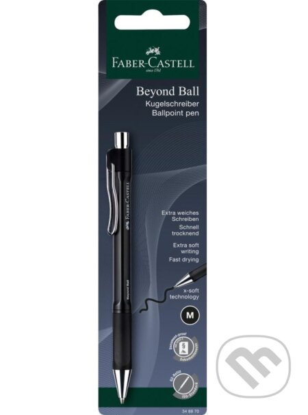 Guľôčkové pero Beyond Ball, čierne BL (Faber-Castell). Faber-Castell, 2026