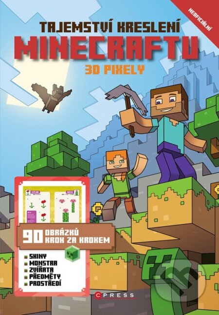 Kniha: Tajemství kreslení Minecraftu (CPRESS). CPRESS, 2026