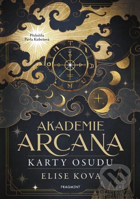 Kniha: Akademie Arcana – Karty osudu (Elise Kova). Fragment, 2026