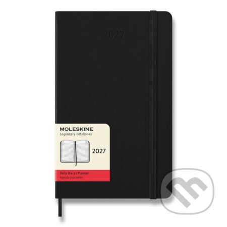 Moleskine – 12-mesačný denný diár 2027 (čierny) (Moleskine). Moleskine, 2026