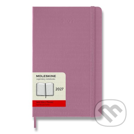 Moleskine – 12-mesačný denný diár Colored Patterned 2027 (ružový) (Moleskine). Moleskine, 2026