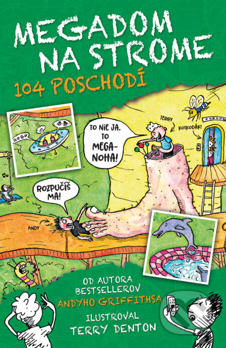 Kniha: Megadom na strome. 104 poschodí (Andy Griffiths). Slovart, 2026
