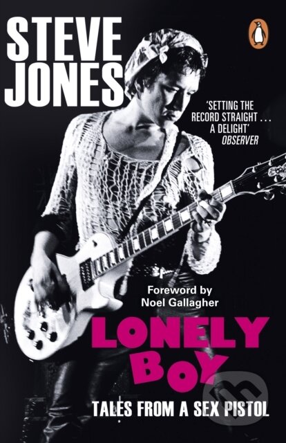 Kniha: Lonely Boy (Steve Jones). Cornerstone, 2026