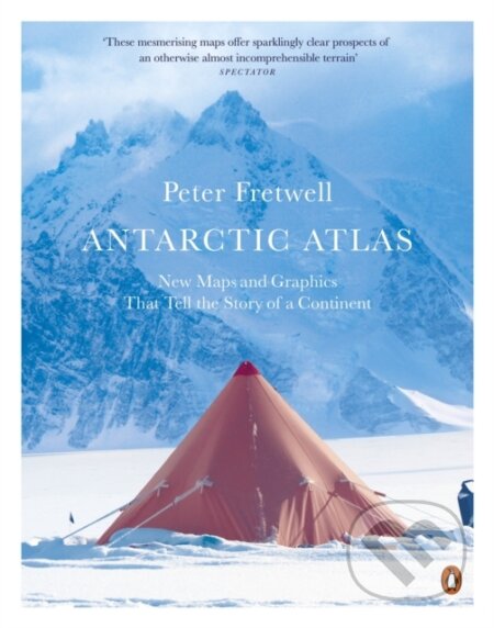 Kniha: Antarctic Atlas (Peter Fretwell). Penguin Books, 2026
