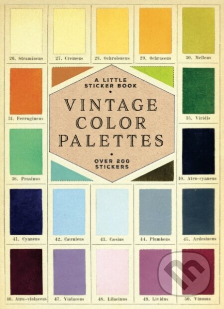 Kniha: Vintage Colour Palettes (Skittledog). Thames & Hudson, 2026