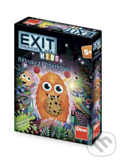 Spoločenská hra: Exit úniková hra pro děti: Rébusy z Příšerkova (Dino). Dino, 2026