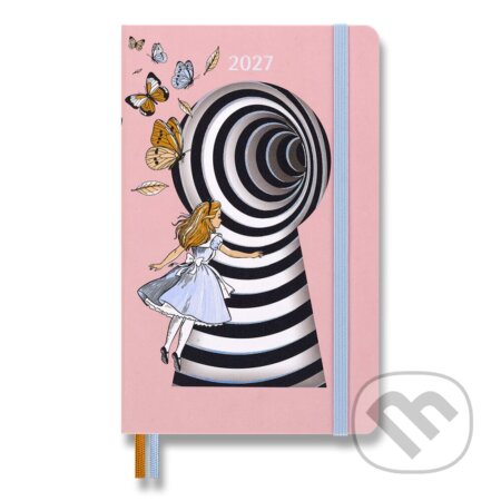 Moleskine – 12-mesačný týždenný plánovací diár Alice in Wonderland 2027 (Moleskine). Moleskine, 2026