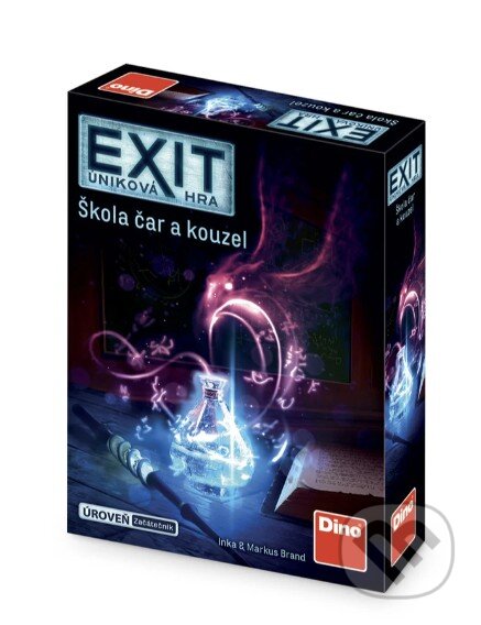 Spoločenská hra: Exit úniková hra: Škola čar a kouzel (Dino). Dino, 2026