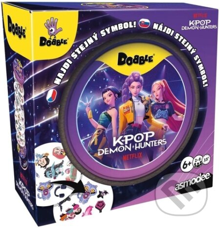 Spoločenská hra: Dobble K-Pop Demon Hunters (ADC BF). ADC BF, 2026