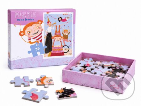 Puzzle: Opica Škorica - Puzzle (Fortuna Libri). Fortuna Libri, 2026