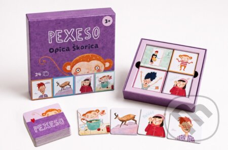 Spoločenská hra: Opica Škorica - Pexeso (Fortuna Libri). Fortuna Libri, 2026