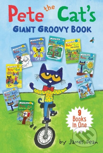 Kniha: Pete the Cat's Giant Groovy Book (James Dean a Kimberly Dean). HarperCollins, 2019