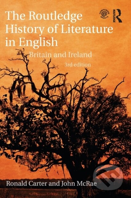 Kniha: The Routledge History of Literature in English (John McRae a Ronald Carter). Routledge, 2021