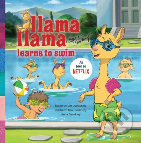 Kniha: Llama Llama Learns To Swim (Anna Dewdney). Listening Library, 2018