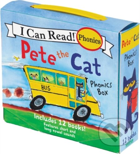 Kniha: Pete the Cat 12-Book Phonics Fun! (James Dean a Kimberly Dean). HarperCollins, 2017