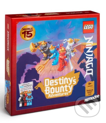 Spoločenská hra: LEGO NINJAGO Destiny's Bounty Adventures (Asmodée Édition LLC). Asmodée Édition LLC, 2026