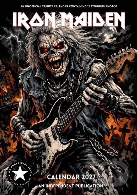 Nástěnný kalendář 2027: Iron Maiden (A3 29,7 x 42 cm) (Iron Maiden). Iron Maiden, 2026