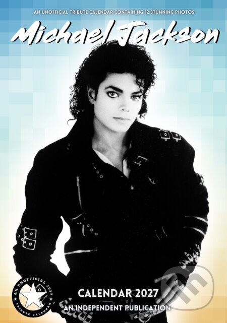 Nástěnný kalendář 2027: Michael Jackson (A3 29,7 x 42 cm) (Cure Pink). Cure Pink, 2026